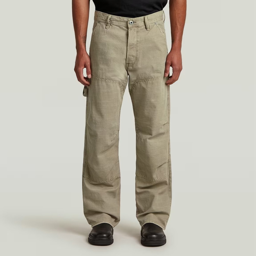 G-Star RAW Carpenter 3D Loose Pants Flint Grey GD D23695-D491-H120 34x30 NEW